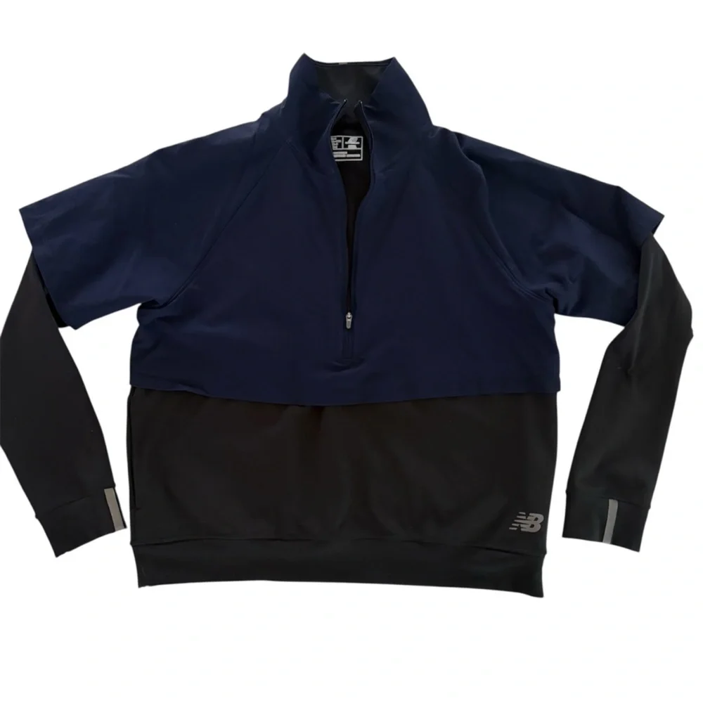 New Balance Women's Q Speed Track Anorak Jacket Size Small. Like New - Picture 3 of 10